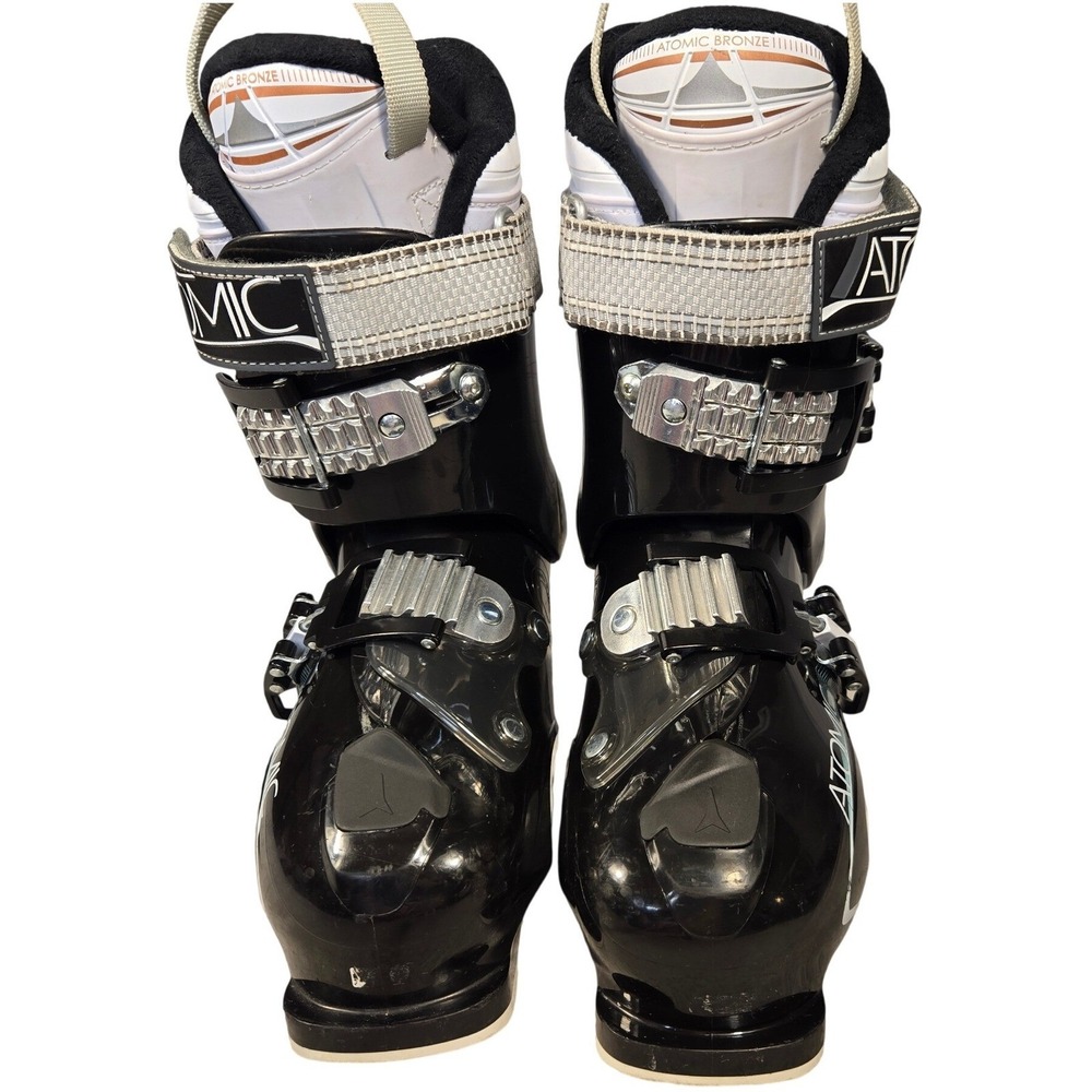 Atomic Live Fit 60 Womens Ski‎ Boots Black White Size 23.0 23.5 Mondo 285mm